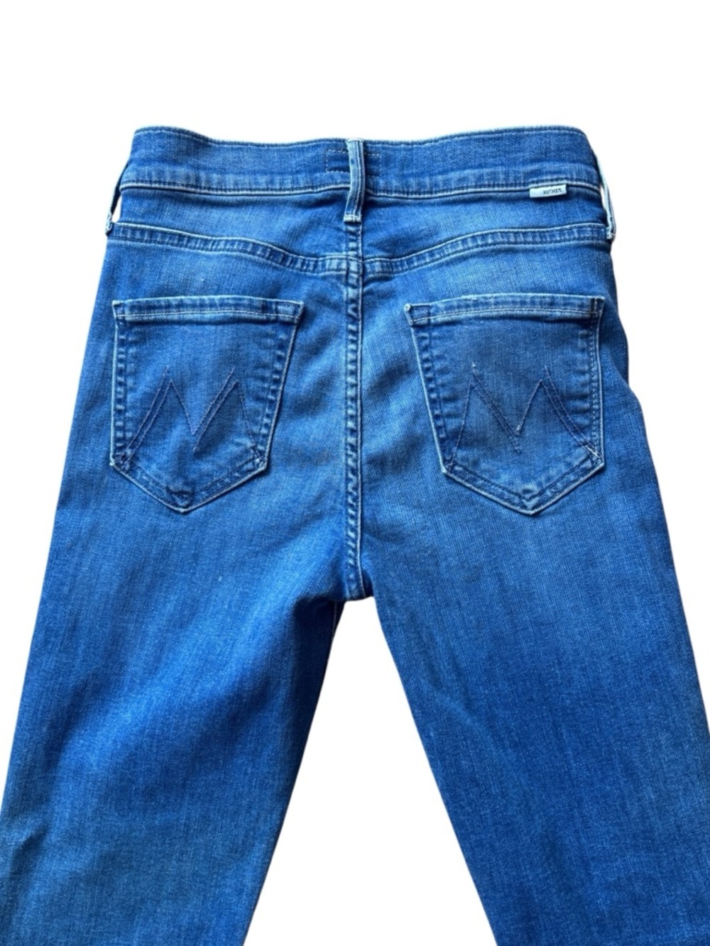 MOTHER The Mid Rise Dazzler Ankle Jeans Wish On A Star Wash